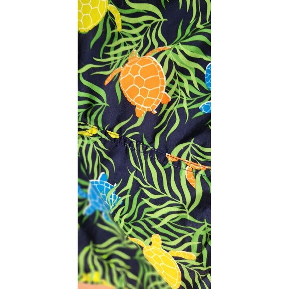 🐢🩳Gymboree Baby Boy 12-18M Colorful Turtle Swim Trunks Hawaii Beach Summer - Picture 4 of 4